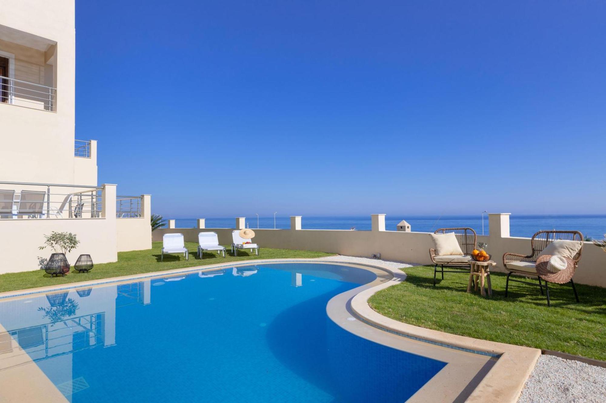Cafe Noir - Sea View Exclusive Maisonette By Sky Hill Resorts Pangalochori Luaran gambar